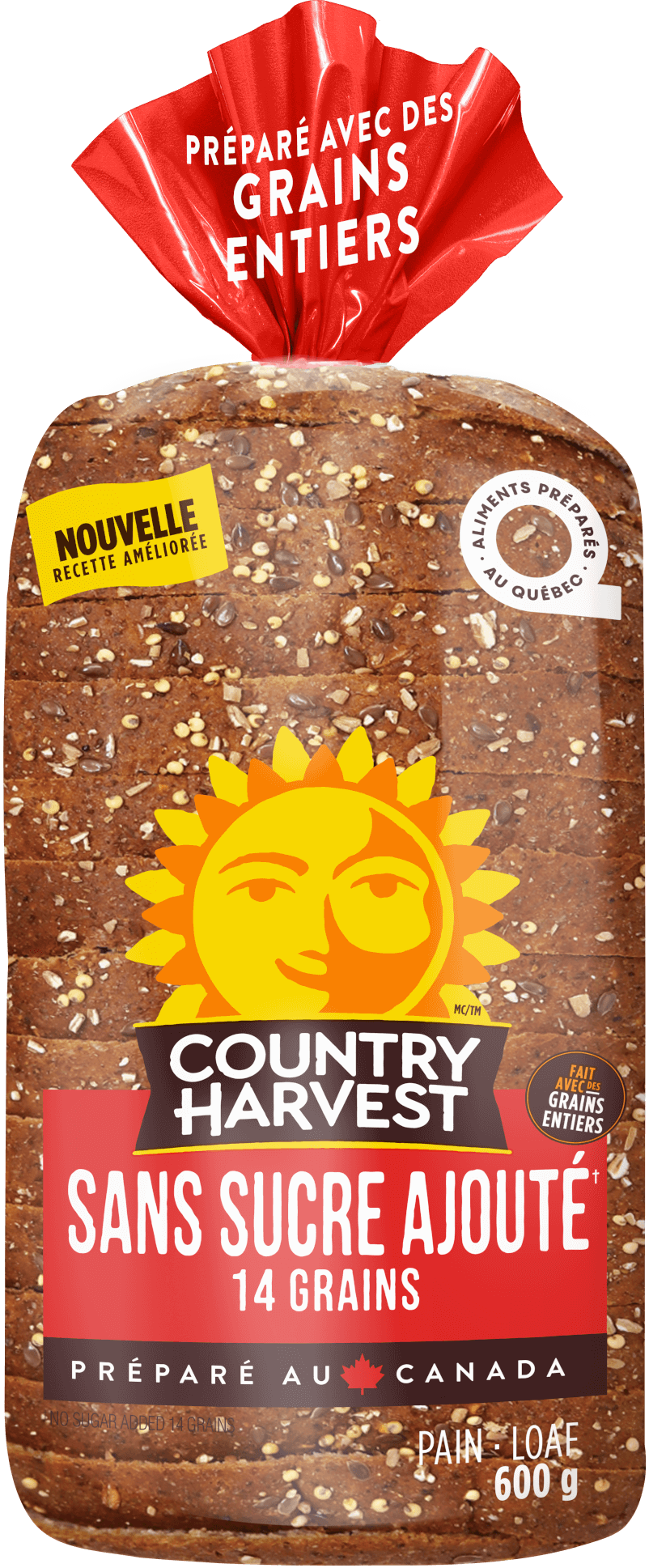 14 Grains – No sugar added