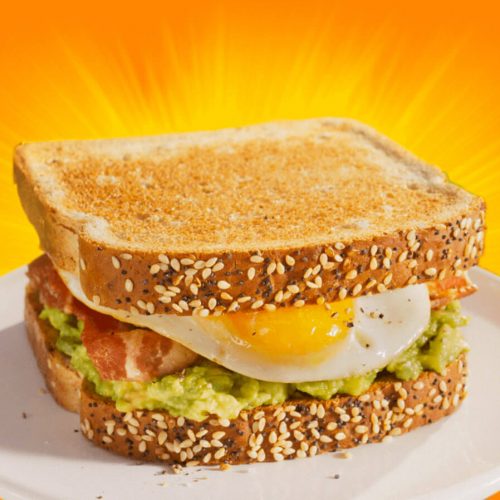 Breakfast Egg and Avocado Sandwich